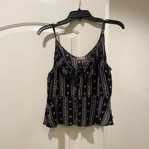 Cute floral top (new)